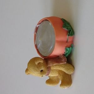 Avon vintage 1998 Cherished Teddy Autumn Tealight Holder